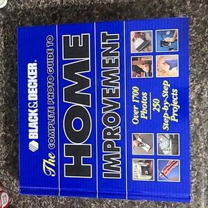 BLACK & DECKER THE COMPLERE PHOTO GUIDE TO HOME IMPROVEMENT BOOK